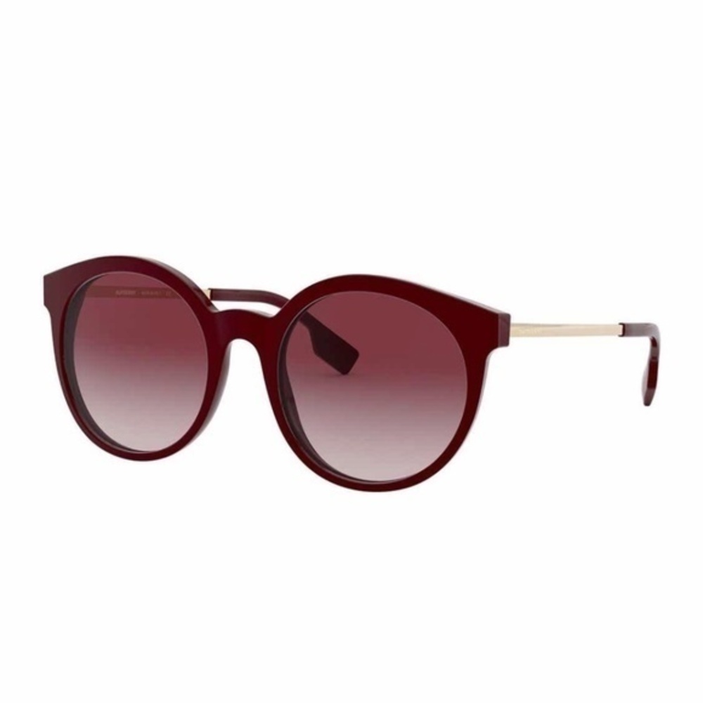 Burberry 53mm Round Sunglasses